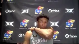 David McCormack after leading Jayhawks with 20 points against Horned Frogs