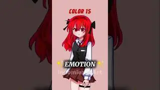 color is emotion💗ib:Instragram #shorts #fyp #art #drawing #fanart #colors #beauty #viwes #digitalart