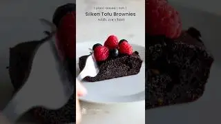 Silken Tofu Brownies | Easy Tofu Recipe for Healthy Vegan Desserts & Snacks