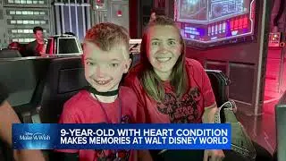 Make-A-Wish: NC 9-year-old Noah Clifton, mom share magical moments from Disney World trip