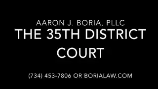 Criminal Lawyer - 35th District Court Plymouth Michigan