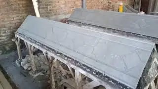 Pembuatan pilar beton ukuran 40