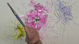Video Malkurs: Simply abstract flowers aus Mein Kreativ-Atelier 139
