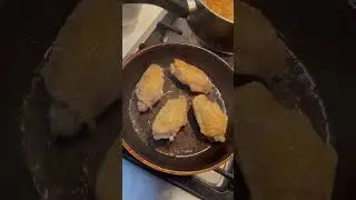 Chickenwings with Black truffle sauce #food #cooking #yummy #delicious #truffle #chickenwings #sweet