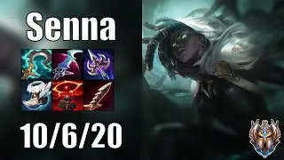 Senna vs Shaco SUPPORT - Patch 12.20 euw1 CHALLENGER