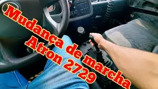 como trocar marcha caminh&atilde;o Mercedes 2729/caminh&atilde;o atron