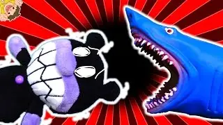 アンパンマン アニメ おもちゃ サメ❤わるいことしたら、こわいサメに食べられちゃうよ！イタズラはやめてねバイキンマン⭐