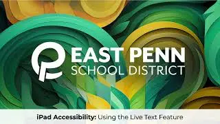 iPad Accessibility: Live Text on iPad