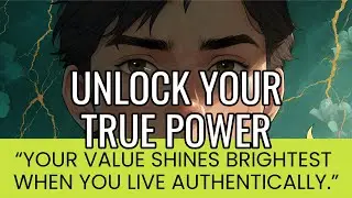 Unlock Your True Power: The Secret of Authentic Living ✨ #AuthenticLiving #SelfWorth #PersonalGrowth