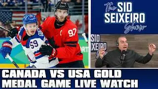 GOLD MEDAL GAME LIVE WATCH | The Sid Seixeiro Show Feb 22 2026