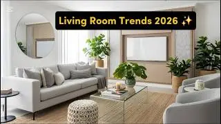 Trendy Modern Living Room Decorating Ideas 2026 ✨ | Luxury Sofa Set Designs | TV Wall Decorations