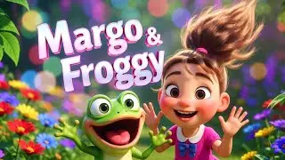 Margo & Froggy 🐸 | Cute Hide and Seek Story for Kids | Fun Kids Animation