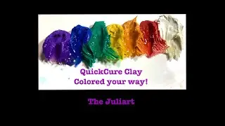 Coloring QuickCure Clay
