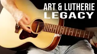 Art & Lutherie Legacy Acoustic Guitar Demo Tone Lounge Music Only