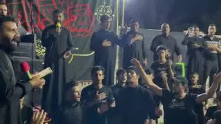 الرادود الحسيني. أرشد مرزوق العيه. موكب انصار الحسين. قرية منصور الحسين. شمر سكوك ناحية كنعان. ديالى