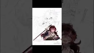 Speed paint 2024 #kny#oc#art#demonslayer#ocxcanon