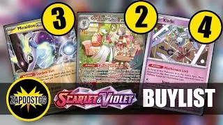 Pokemon TCG Scarlet and Violet Set Essential Buylist (Base set)