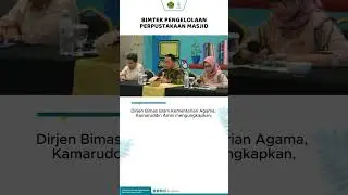 Bimtek Perpustakaan Masjid | Kepustakaan Islam - Direktorat Urais & Binsyar