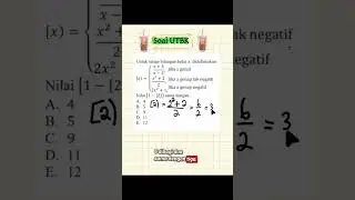 Soal UTBK PK 2025 #utbk #utbk2025 #matematika