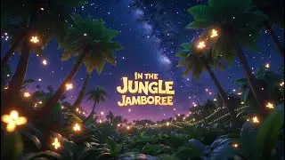 🌿🎶 In the Jungle Jamboree | Fun Animal Nursery Rhyme for Kids 🐘🦁🐒 | Bright Kids| ብሩህ ልጆች