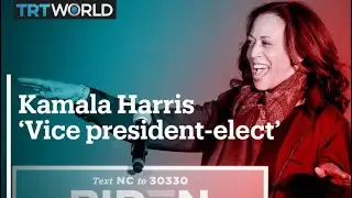 Harris becomes first Black woman, South Asian to be elected VP