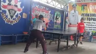 tenes meja : mudji vs bahri@mudjijonopalu