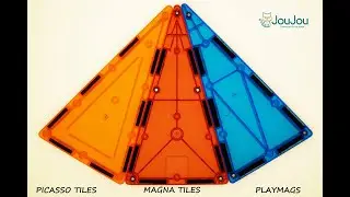 Picasso Tiles vs Playmags - Ce magneti sunt mai puternici? (Which brand has strongest magnets)