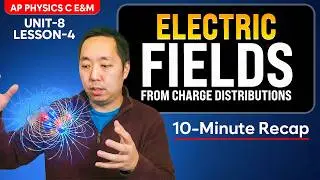AP Physics C E&M - Unit 8 - Lesson 4 - Electric Fields from Charge Distributions