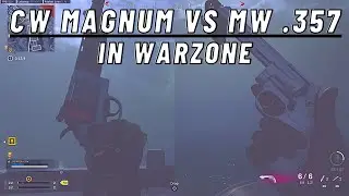 CW Magnum vs MW .357 in WARZONE: CW SEASON 3 | Rebirth Kingslayer Gameplay