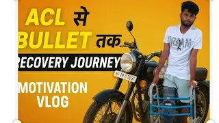 ACL Surgery to Bullet Ride  Comeback Stronger Than Ever #motivation  #kneepain #fitnessjourney 