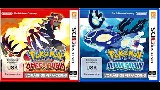 Neue Pokemon Editionen: Omega Rubin und Alpha Saphir