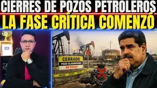 🚨FASE CRÍTICA DEL RÉGIMEN COMENZÓ: MADURO ORDENA CERRAR POZOS PETROLEROS ¡ESTÁN A CONTRA RELOJ!