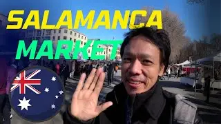 #254 Salamanca Market: Tasmania's Best Kept Secret for Unique Finds and Local Flavours 🇦🇺