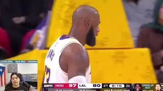 Zav Reacts to LAKERS vs ROCKETS | Full Game Highlights | 12/25/25