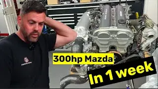 ПОПЫТАЕМСЯ ПОСТРОИТЬ MAZDA MX5 С ТУРБИРОВАНИЕМ МОЩНОСТЬЮ 300 Л.С. ВСЕГО ЗА ОДНУ НЕДЕЛЮ!