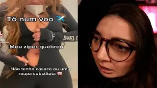 Tik toks de pessoas passando por situações complicadas...