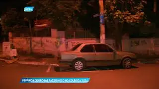 GA - Usuários de drogas fazem mocó no colégio Lyceu - 06-03-2018