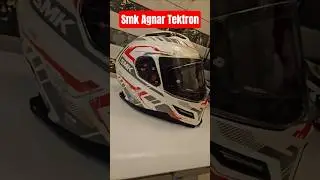 🔥Unboxing the Future of Safety. 🛡️ Best ECE 22.06 DOT & ISI 🔥 #helmet #GearOmeter #smk Agnar #rider