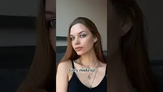 Grey makeup #makeup #makeuptutorial #makeuplook #beauty #tutorial #greymakeup #grey