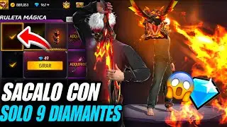 COMO SACAR EL EMOTE DOMADOR DE BESTIAS Y LA KATANA CON 9 DIAMANTES EN LA NUEVA RULETA MAGICA 