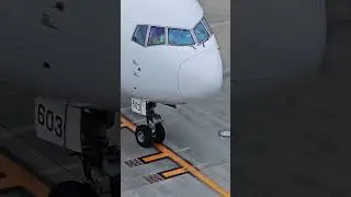 Boeing 767 Block-In with Powerful CF6 Engine Sound | Aircraft Arrival at Gate