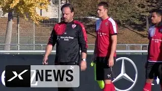 Aus f&uuml;r Alexander Zorniger |  Trainer-Entlassung beim VfB Stuttgart