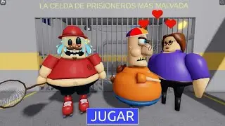 buff police family prison run escape : roblox siren cop's prison (scary obby) Roblox 