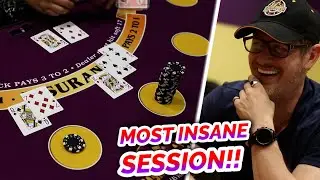 HUGE BLACKJACK SESSION - David vs. Timmy #2