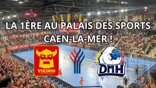 LA 1ÈRE DU NOUVEAU PALAIS DES SPORTS CAEN-LA-MER ! (Résumé Caen HB - Dijon MH 26-25 Coupe de France)