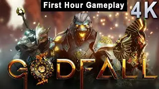 Godfall PS5 - First Hour Gameplay 4K - Third-person Action role-playing