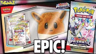 UNBOXING PRISMATIC EVOLUTION ACCESSORY POUCH! ✨ SANA MAY RARE!