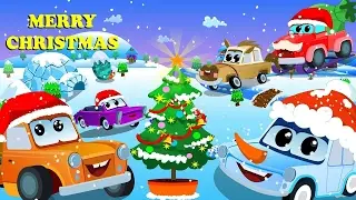 Zeek and Friends | We Wish You Merry Christmas | Car Rhymes