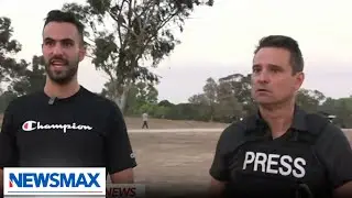 NEWSMAX's John Huddy tours site of Israel music festival attack, speaks with survivor