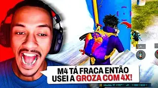 USEI A GROZA COM NO RECOIL ATIVO - SCORPION 2 PRO - PUBG MOBILE